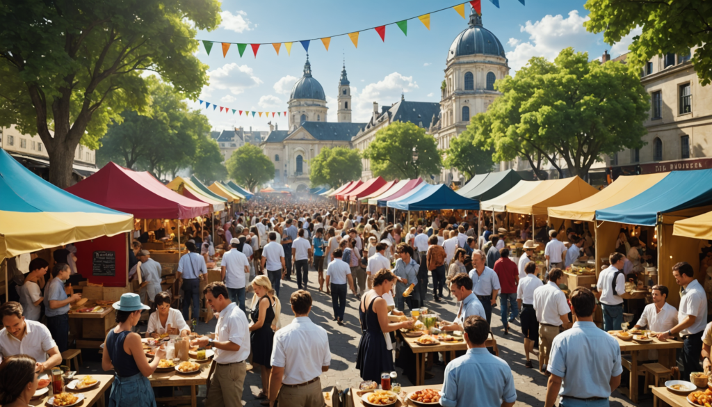 venez découvrir crevant laveine, un festival unique où la gastronomie savoureuse rencontre des concerts envoûtants et des brocantes surprises. profitez d'une expérience inoubliable en famille ou entre amis, au cœur d'une ambiance festive et chaleureuse.