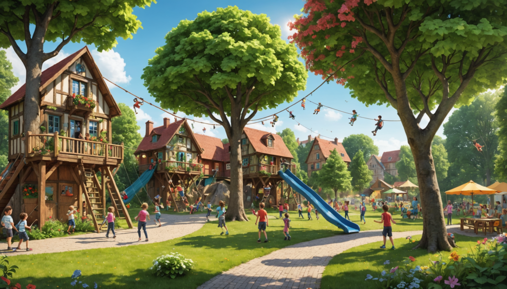découvrez lille aventure nature, un village estival gratuit situé à lille où fun et nature se rencontrent ! profitez d'activités palpitantes comme des tyroliennes, de l'escalade et des trampolines pour des moments inoubliables en plein air.