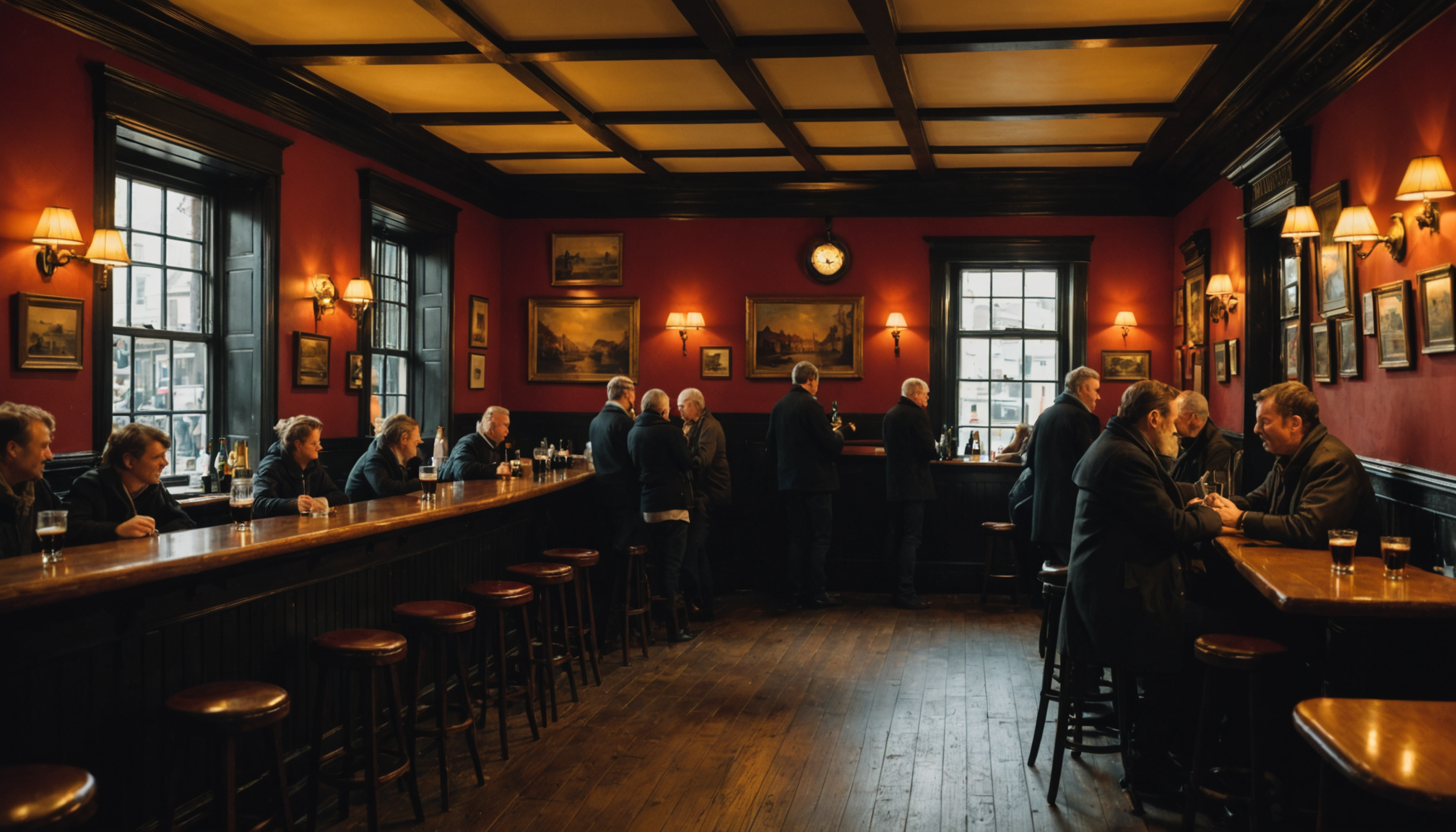 découvrez l'authenticité de dublin à travers ses pubs emblématiques. participez à une dégustation de guinness pour seulement 4,50€ et partagez des moments inoubliables avec les véritables habitants de la ville.