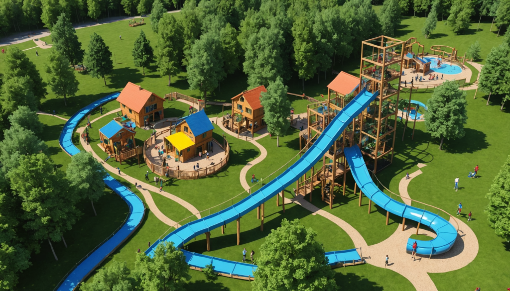 découvrez le tout nouveau parc aventure de thoissey, récemment inauguré dans l'ain. plongez dans une expérience unique au cœur de la nature, entre attractions palpitantes et paysages magnifiques. parfait pour les familles et les amateurs de sensations fortes, ce parc vous attend pour des moments inoubliables!