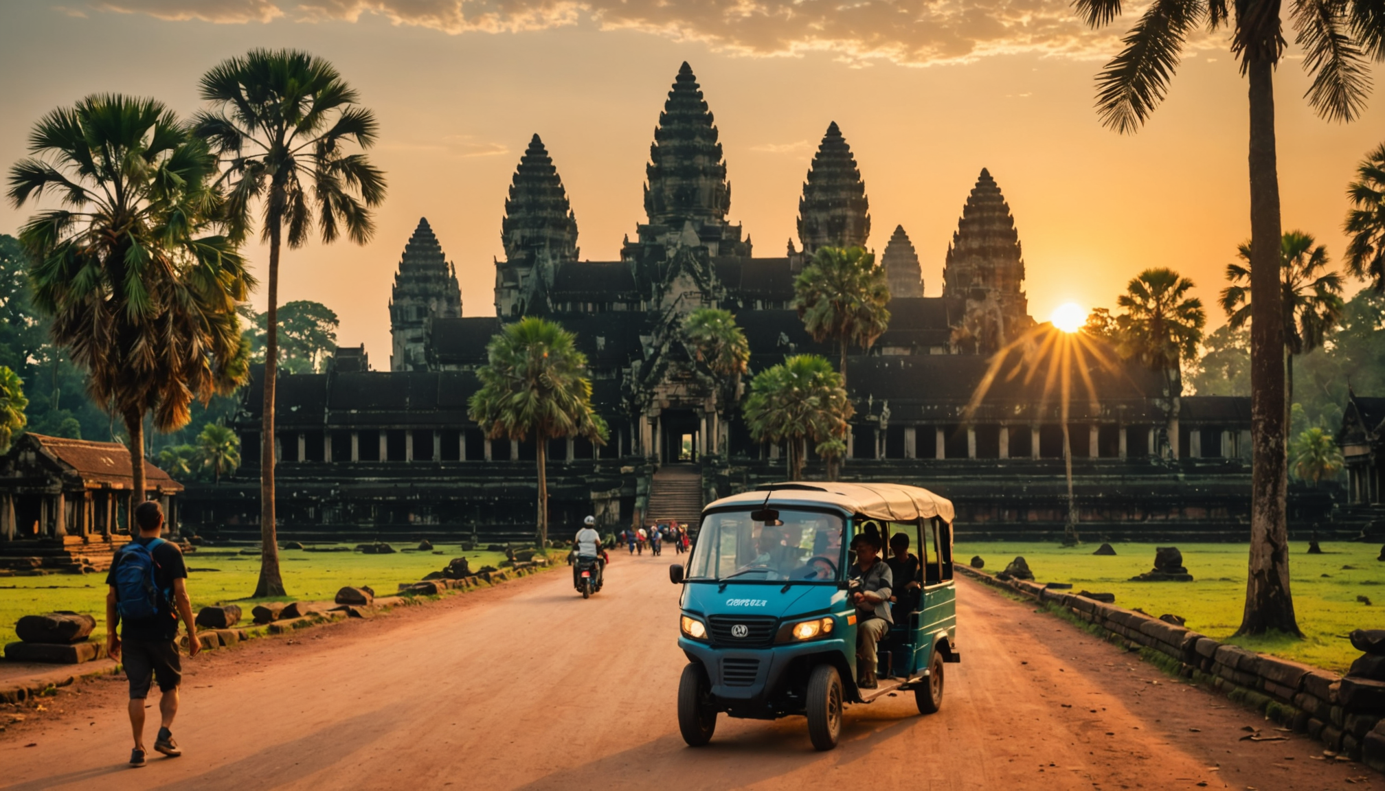 explorez le cambodge en 3 jours d'aventure inoubliable à angkor pour seulement 45€, temples inclus ! plongez dans l'histoire fascinante et la culture riche de ce pays emblématique avec des visites guidées des célèbres temples d'angkor.