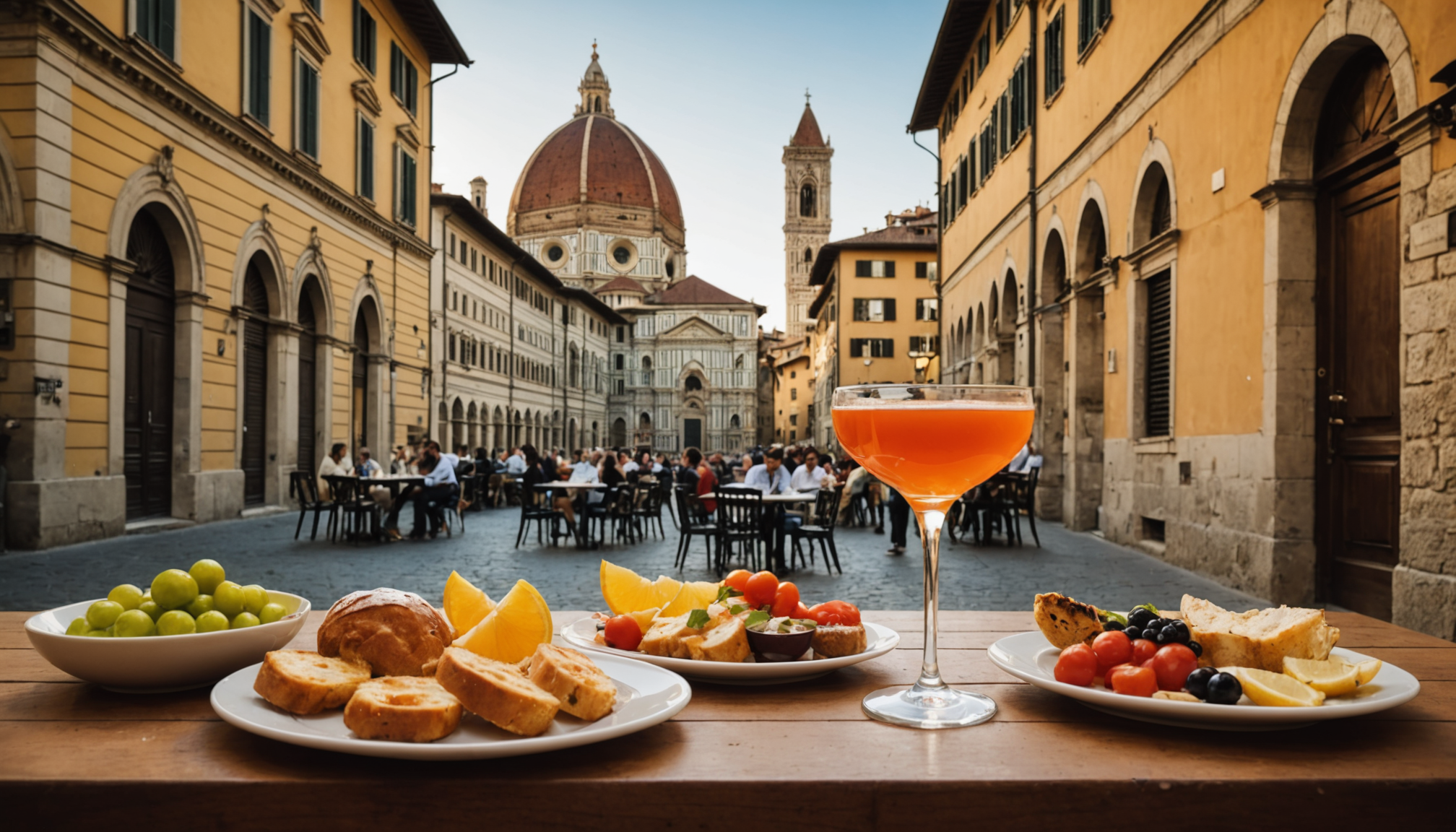 découvrez le florence aperitivo : savourez un cocktail exquis et un buffet illimité pour seulement 8€. profitez d'une expérience gourmande et conviviale, idéale pour un moment de détente entre amis.