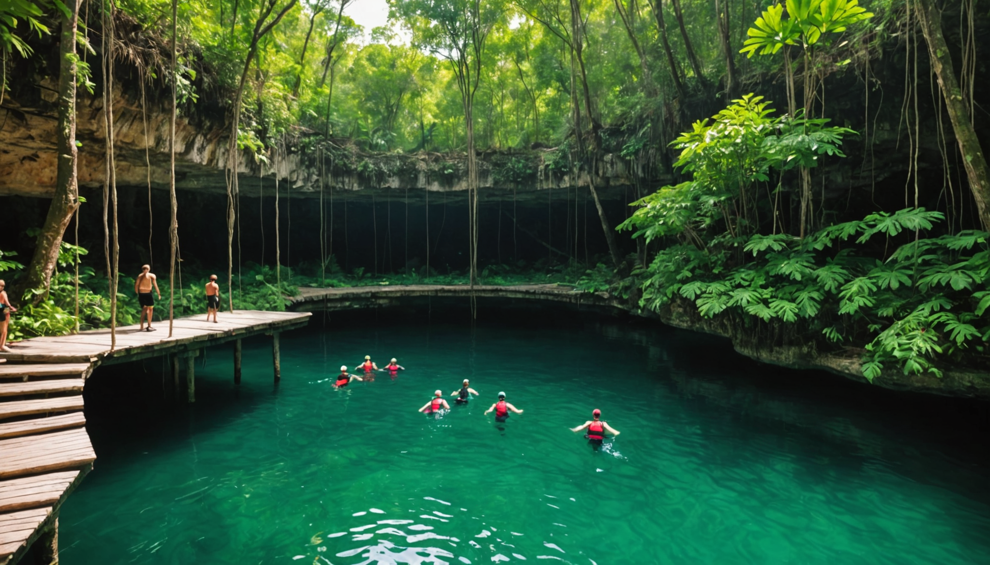 découvrez le yucatan au mexique, une destination paradisiaque où aventure et détente se rencontrent. profitez de nos offres exceptionnelles avec des cenotes inclus pour seulement 35€ par jour. explorez des paysages à couper le souffle et plongez dans une culture riche !