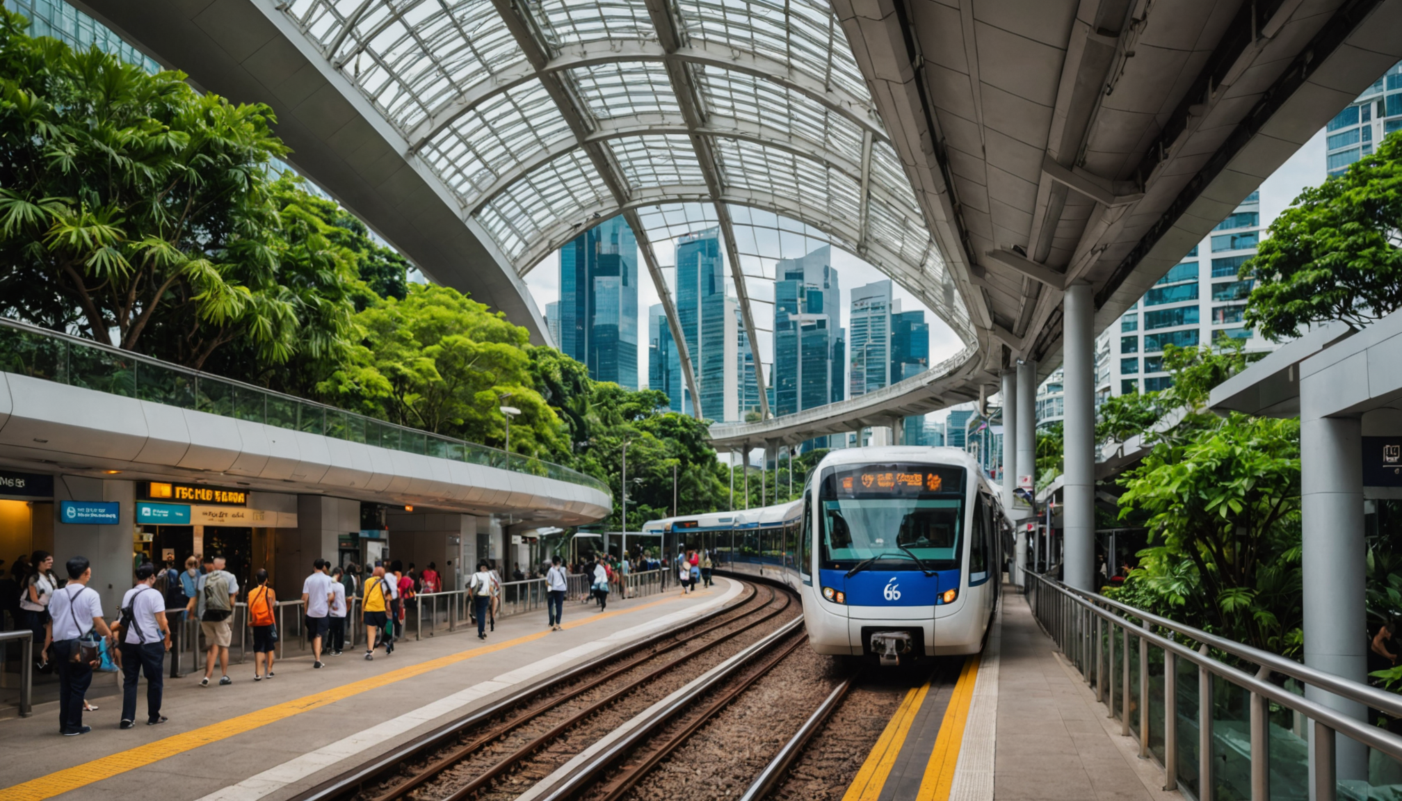 découvrez le meilleur de singapour même avec un court délai de transit de 6 heures. plongez dans l'univers incroyable de jewel changi avec ses jardins luxuriants et son célèbre jet d'eau, ou partez à l'aventure dans la vibrante ville pour savourer sa culture, sa gastronomie et ses attractions. faites le choix parfait pour un escale inoubliable!
