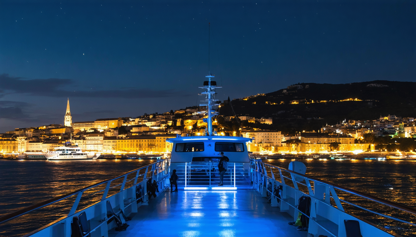 découvrez le ferry de nuit entre marseille et la corse, où vous pouvez choisir de voyager en toute sérénité dans une cabine confortable ou opter pour un fauteuil inclinable. profitez d'une traversée agréable tout en admirant les paysages marins. réservez votre voyage dès maintenant pour une expérience inoubliable!