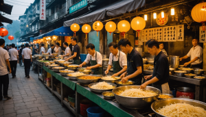 découvrez les nouilles de riz de guilin, une spécialité du sud de la chine, alliant saveurs authentiques et textures délicates. plongez dans cette expérience culinaire unique et savourez la richesse des ingrédients locaux qui font de ce plat un incontournable de la gastronomie chinoise.