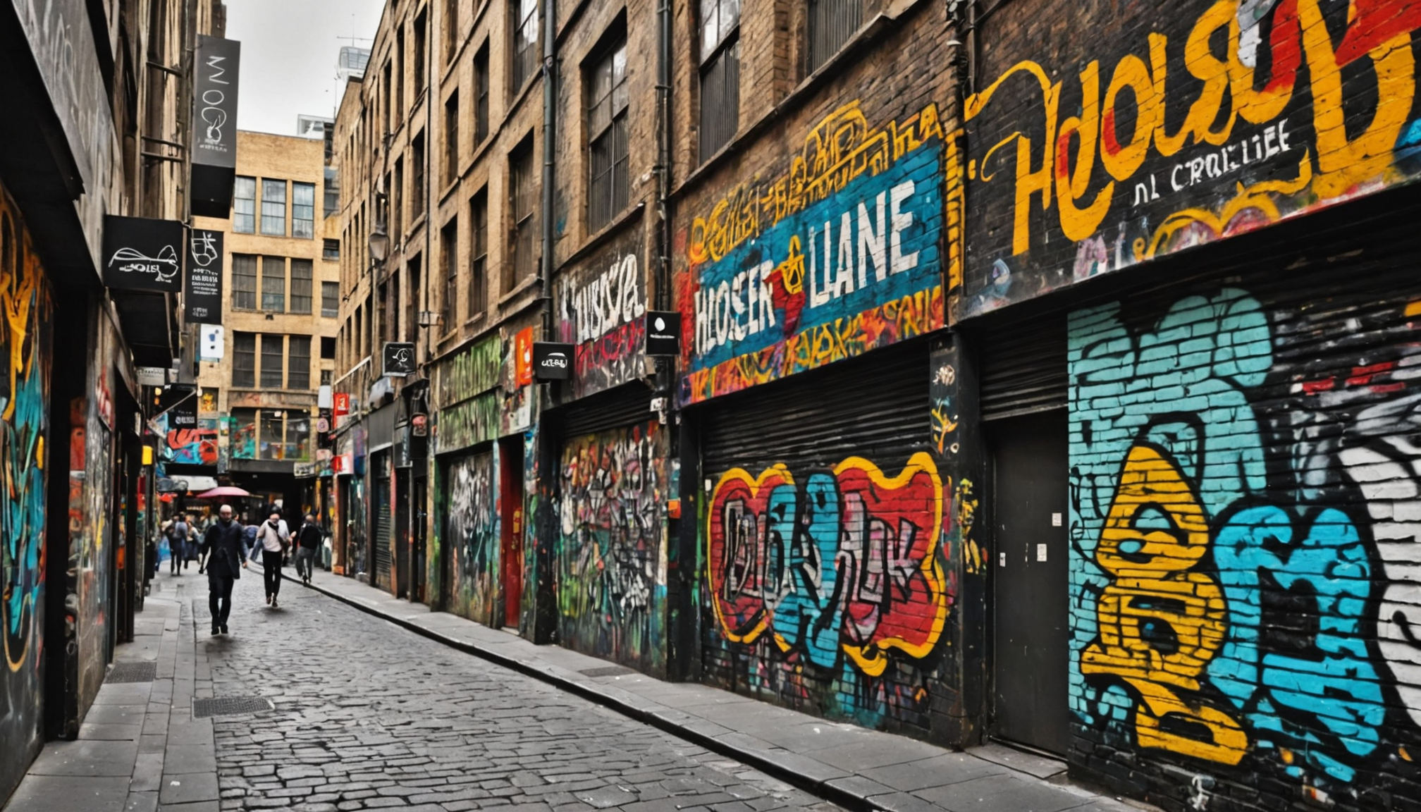 découvrez hosier lane à melbourne, une ruelle emblématique en constante évolution. plongez dans un monde vibrant de street art, où chaque corner révèle des œuvres surprenantes d'artistes locaux et internationaux. explorez cette galerie à ciel ouvert, symbole de la créativité et de l'innovation de la ville.