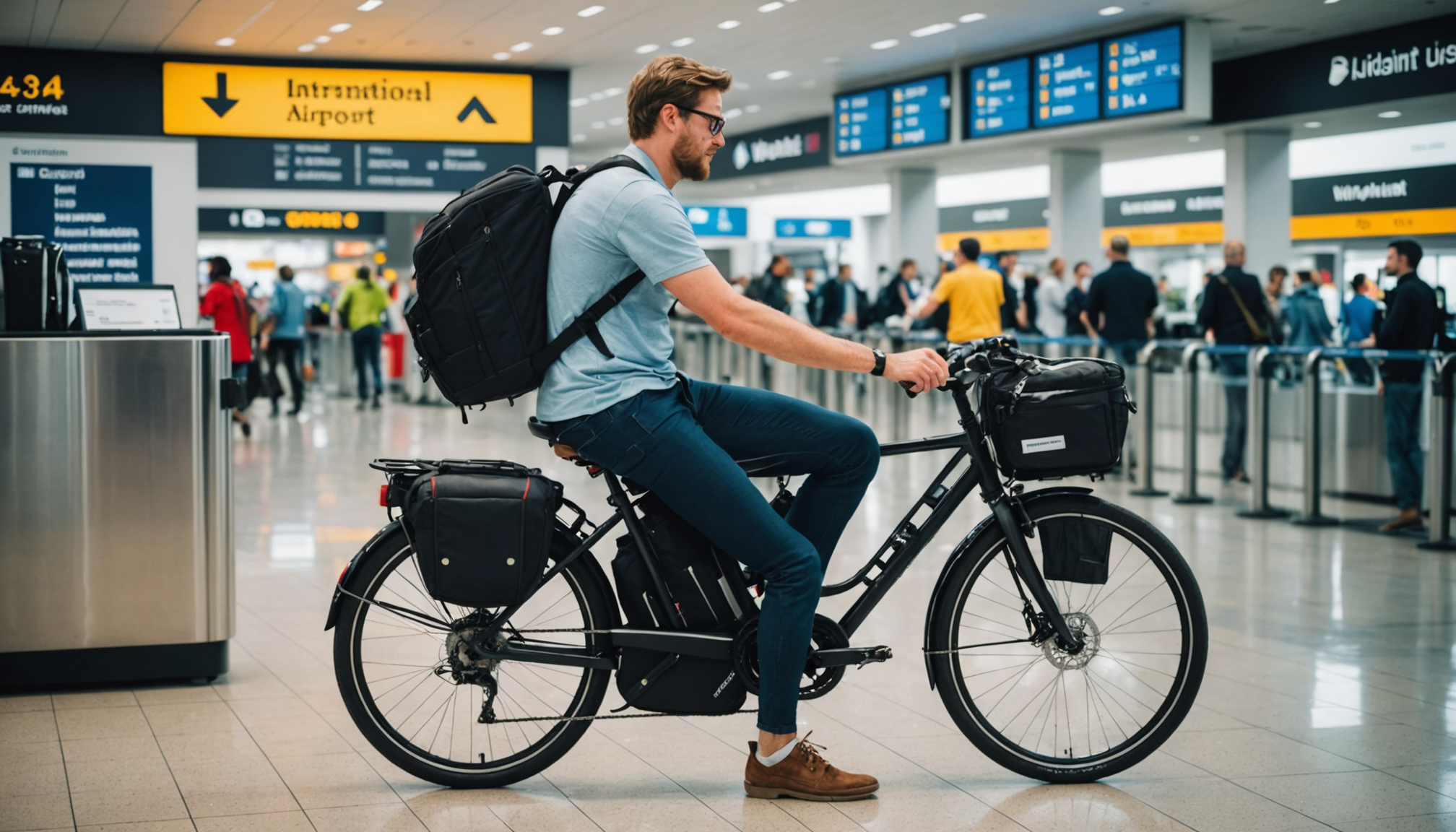 protégez votre vélo lors de vos voyages en avion avec notre housse de vélo spécialement conçue. cette solution de transport idéale assure un protection optimale contre les chocs et les intempéries, tout en étant facile à manipuler. voyagez en toute sérénité avec votre vélo grâce à notre housse robuste et pratique.