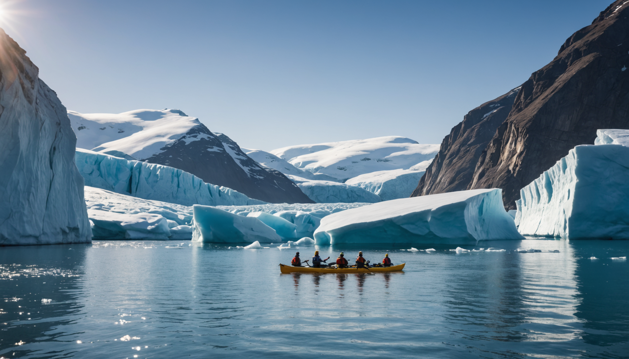 découvrez les merveilles des fjords du groenland en kayak tout en apprenant les précautions de sécurité essentielles à respecter face aux icebergs. naviguez en toute sérénité dans ce paysage à couper le souffle et garantissez votre sécurité lors de cette aventure inoubliable.