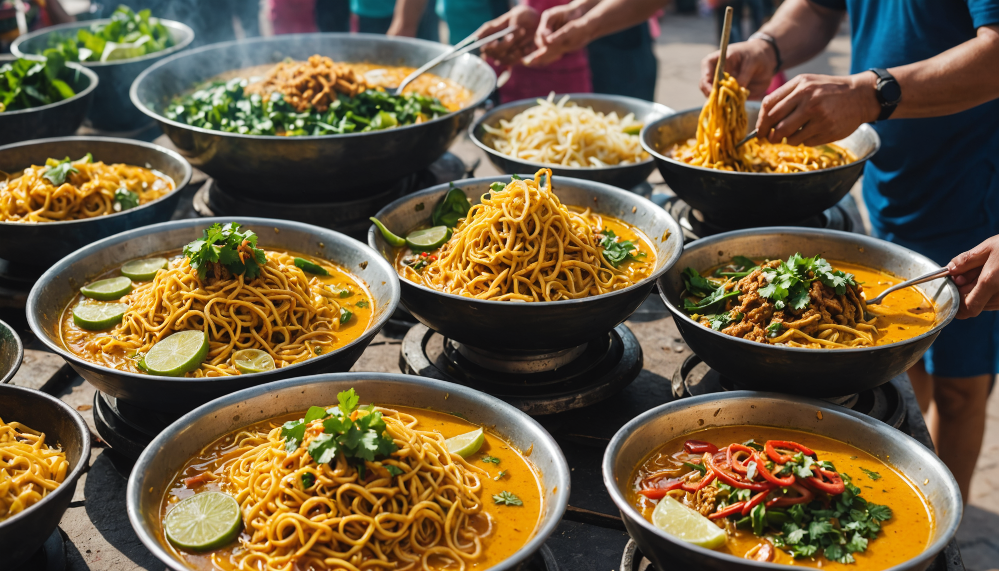 découvrez le khao soi, un plat emblématique de chiang mai, alliant curry savoureux et nouilles délicates. plongez dans les délices de la cuisine du nord de la thaïlande avec cette recette authentique qui éveillera vos papilles.