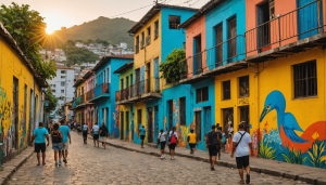 découvrez comment la favela de santa marta à rio se transforme grâce à l'art. un voyage fascinant à travers les couleurs, les fresques et les talents locaux qui redéfinissent l'identité de ce lieu emblématique.