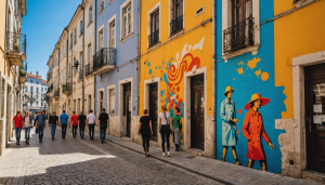découvrez l'univers vibrant de l'art urbain à lisbonne à travers la travessa de cedofeita, un véritable musée à ciel ouvert. plongez dans l'ambiance artistique de ce quartier, où chaque mur raconte une histoire et chaque œuvre reflète la créativité locale.