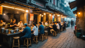 découvrez les différences de prix entre le pho de rue à hanoi, à seulement 2€, et celui servi dans les restaurants à 12€. une exploration des saveurs locales à petit prix !