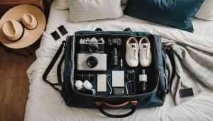 découvrez le sac week-end idéal pour vos escapades de 2 à 3 jours. pratique, tendance et spacieux, il vous accompagnera dans toutes vos aventures tout en alliant style et fonctionnalité.