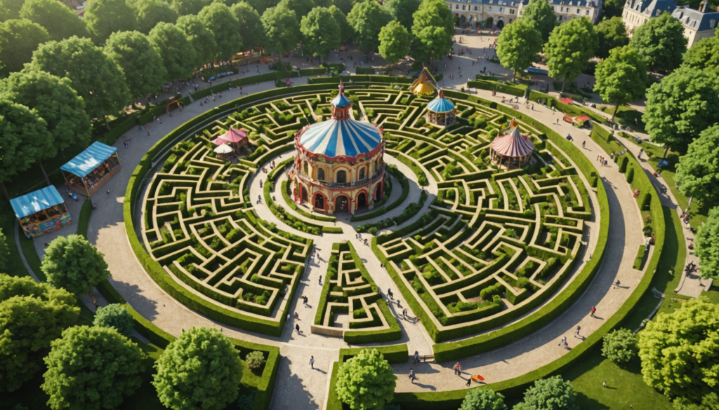 découvrez nantes aventures, un parc de loisirs captivant qui redonne vie au célèbre labyrinthe de bouguenais. plongez dans une expérience unique, mêlant aventure et divertissement pour toute la famille, et explorez des attractions inédites dans un cadre naturel magnifique.