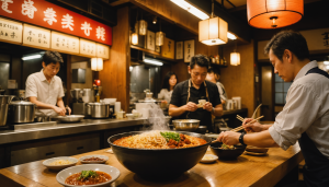 découvrez le tan tan men de tokyo, un ramen savoureux alliant épices délicates et la richesse du sésame. plongez dans cette expérience culinaire unique qui réchauffe le cœur et fait plaisir au palais.