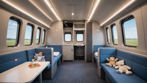 découvrez notre nouvel espace dédié aux bébés dans les trains tgv ! réservez facilement un change-table pour le confort de votre enfant pendant le voyage. voyagez sereinement avec nos infrastructures adaptées aux besoins des familles.