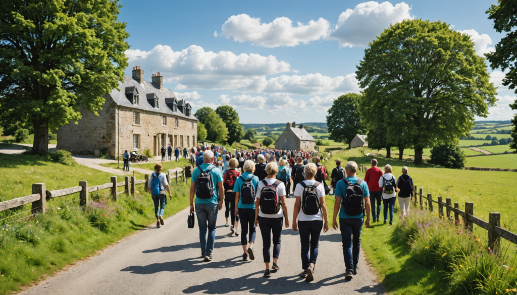 participez à une marche de 150 km en centre-bretagne pour sensibiliser aux enjeux cruciaux du transport. rejoignez-nous pour promouvoir des alternatives durables et découvrir les paysages bretons tout en faisant entendre votre voix pour un avenir meilleur.