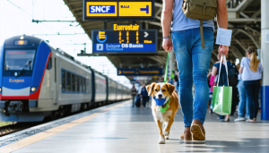 découvrez les règles essentielles pour voyager en train en europe avec votre chien. apprenez tout sur les muselières, les vaccinations requises et comment garantir un voyage agréable pour vous et votre compagnon à quatre pattes.