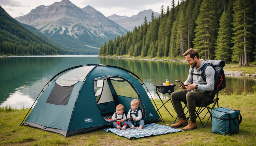 partir à l'aventure avec votre bébé