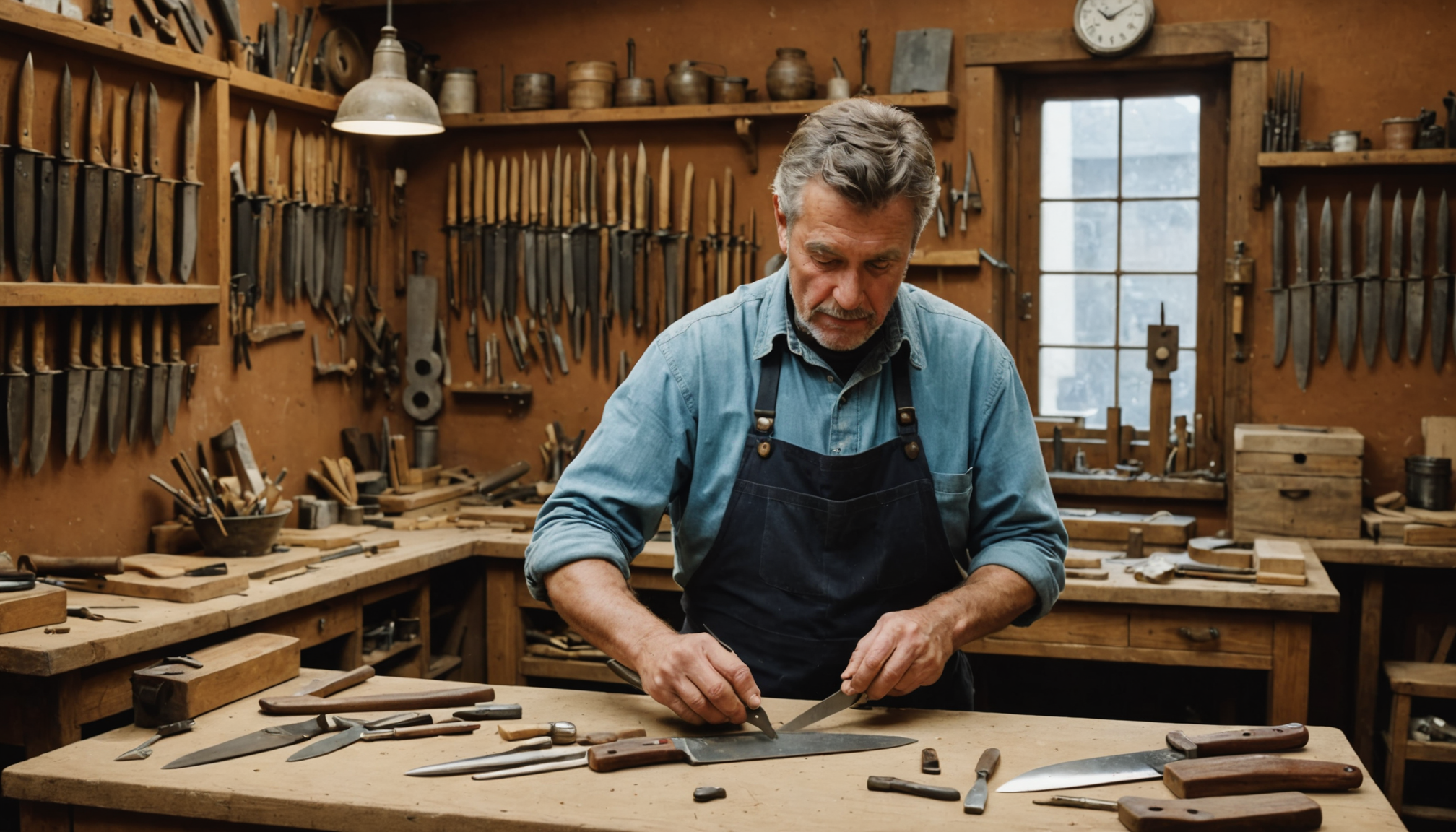 découvrez les artisans d'auvergne : coutellerie traditionnelle, dentelle raffinée et métiers de la montagne. un savoir-faire unique à explorer au cœur de la région.