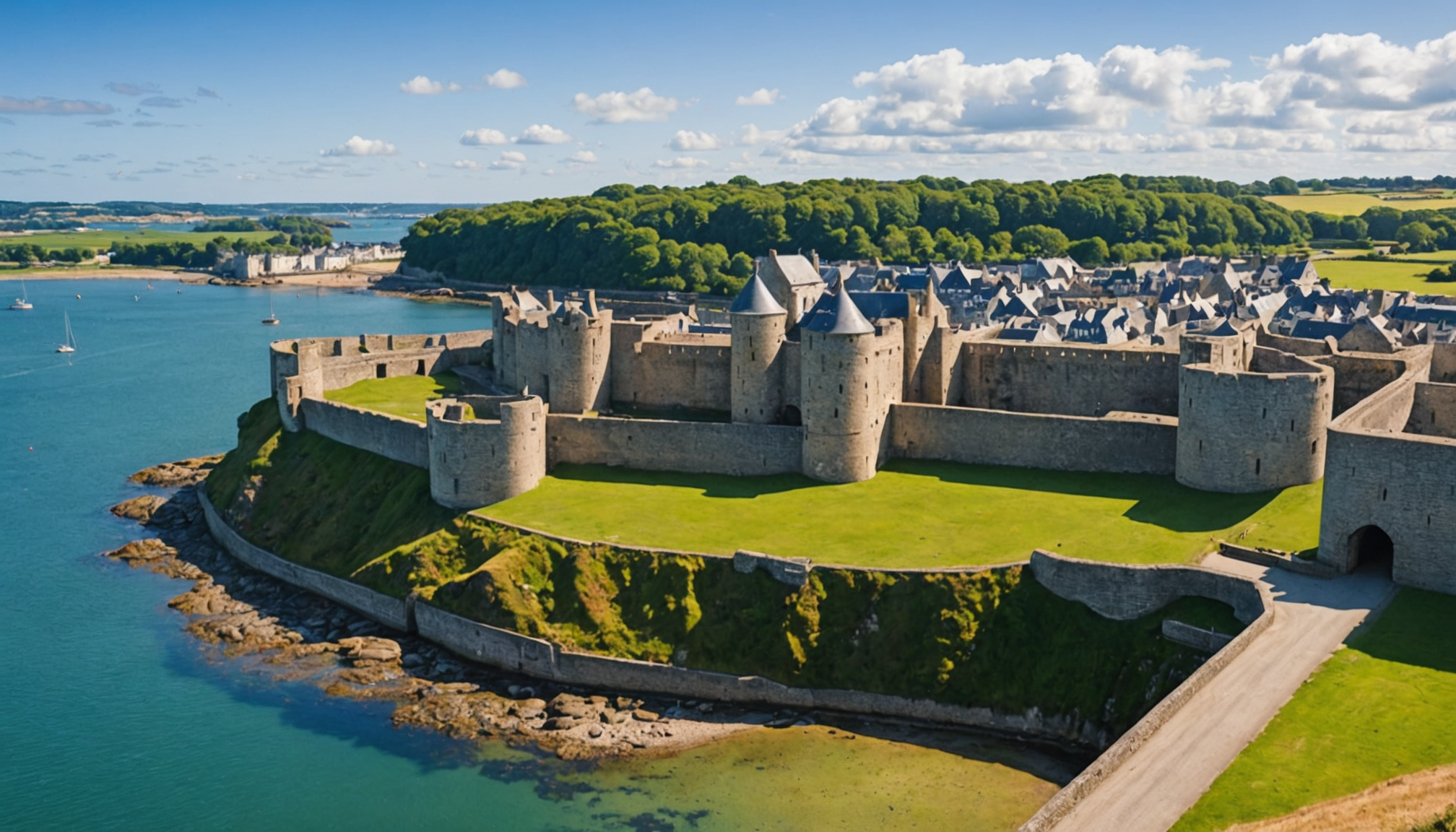 découvrez la citadelle de port-louis, une impressionnante fortification de vauban en bretagne. plongez dans son histoire, son architecture et ses panoramas uniques sur la rade de lorient.