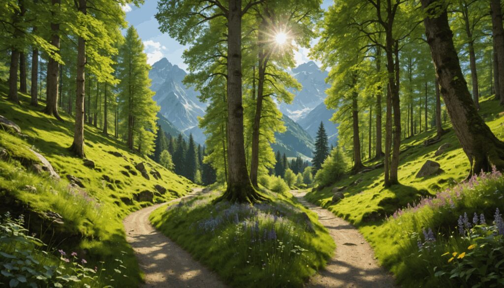 plongez au cœur de la forêt à vercorin, valais, et vivez une expérience magique entre nature préservée, paysages enchanteurs et activités en plein air pour toute la famille.
