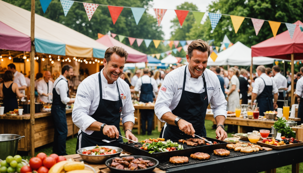 découvrez l'événement culinaire de l'année à la foire de béré, où des chefs renommés dévoileront leurs talents autour de savoureux cocktails, de grills au barbecue irrésistibles et de délicieuses créations de boulangerie. rejoignez-nous pour une expérience gastronomique inoubliable!