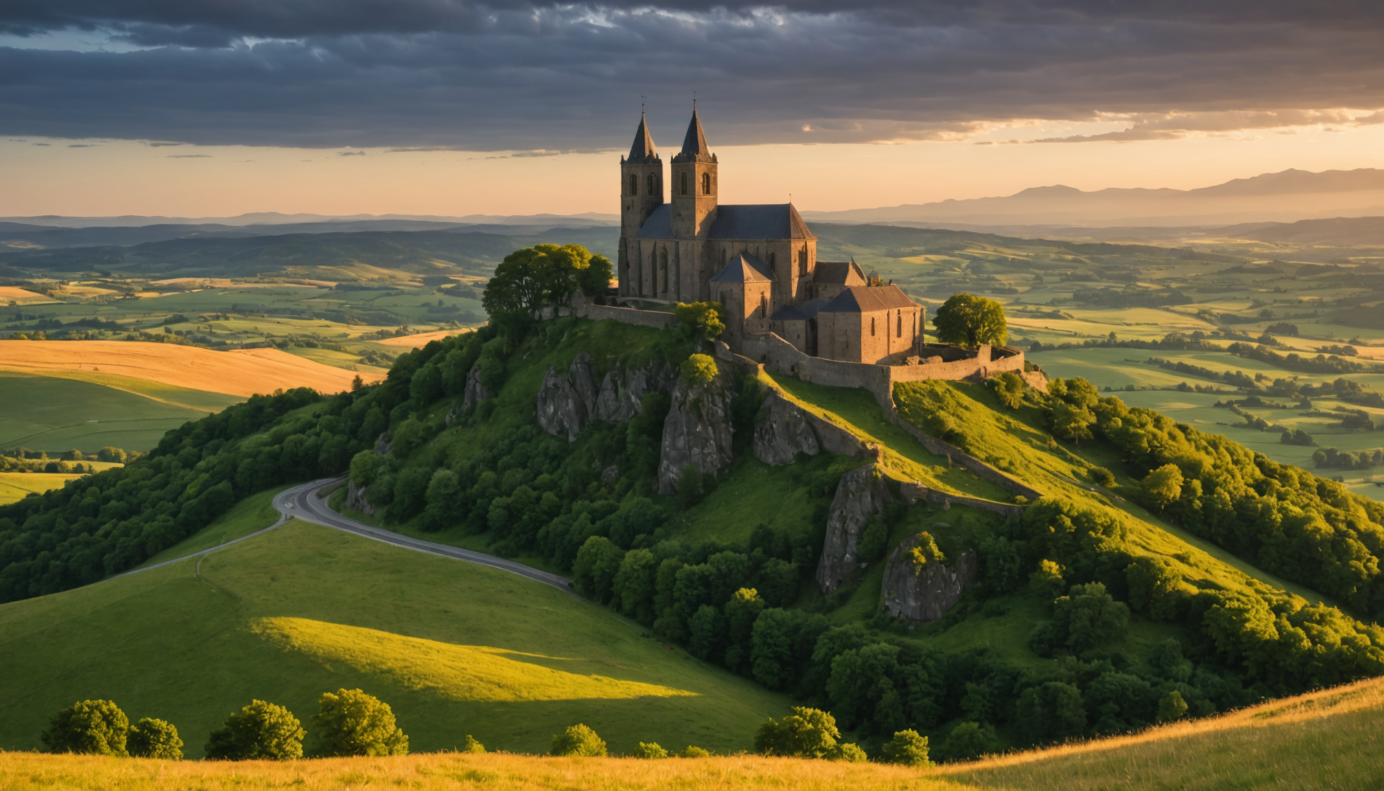 découvrez les plus belles églises romanes d'auvergne, au cœur des volcans, et plongez dans l'art roman auvergnat à travers circuits, histoires et trésors patrimoniaux.