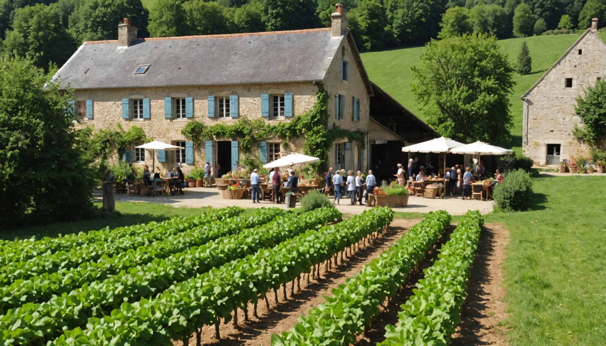 découvrez l’agritourisme de proximité avec fermes ouvertes : visitez des exploitations locales, vivez des expériences authentiques à la ferme et savourez des produits frais issus du terroir près de chez vous.