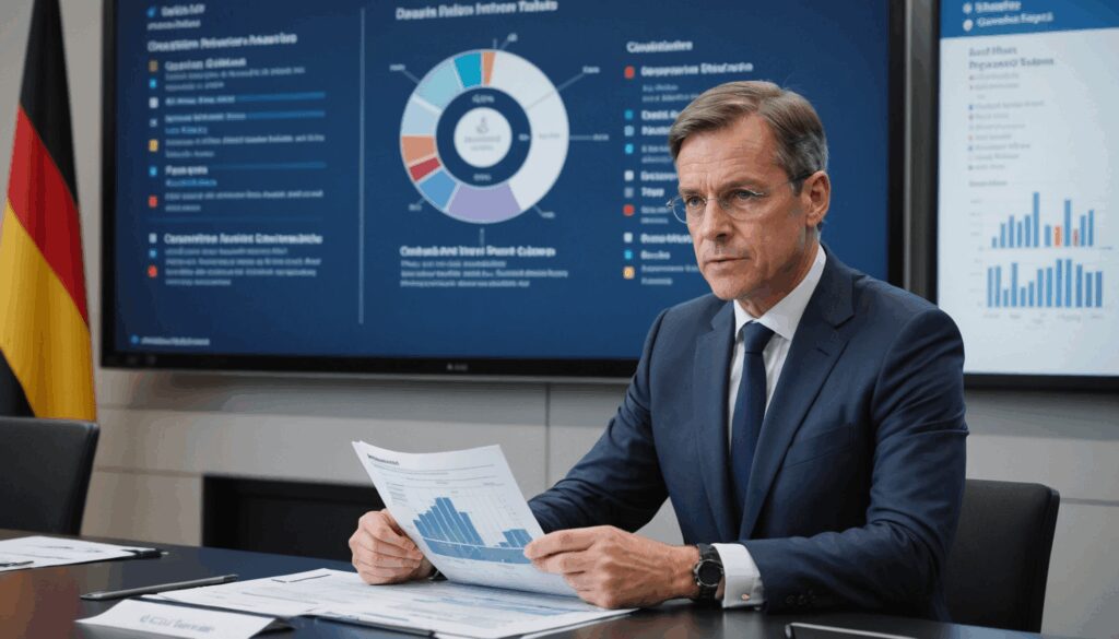 le ministre des finances allemand appelle à une réévaluation complète des dépenses publiques afin de combler un déficit budgétaire prévu de 30 milliards d'euros en 2027, soulignant la nécessité de mesures rigoureuses pour assurer la stabilité financière du pays.