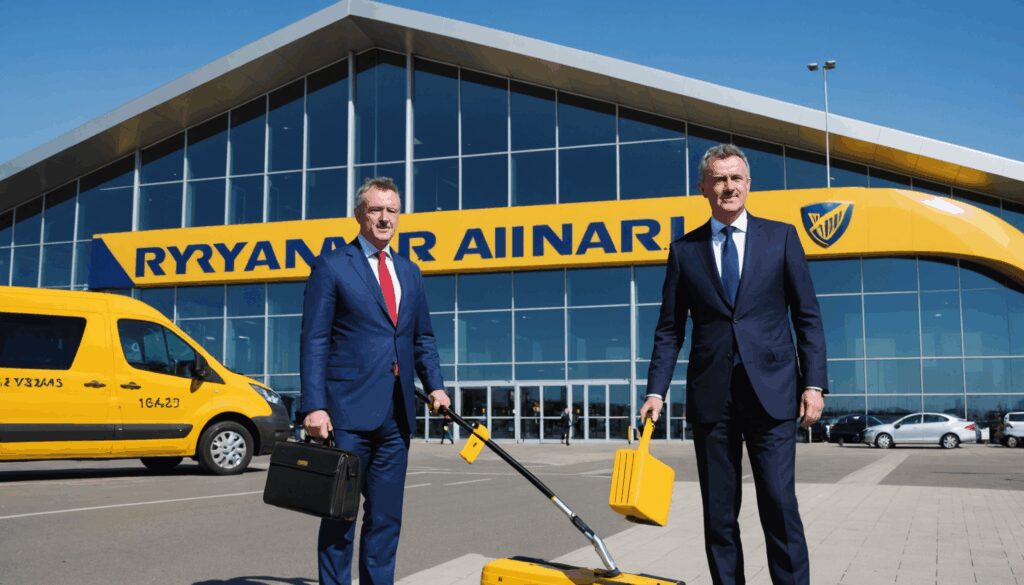 le ministre des transports réagit au pdg de ryanair avec une métaphore sur le nettoyage des façades, précisant sa position et les enjeux pour l'aérien.