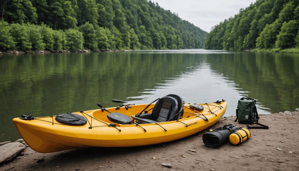 Matériel Kayak Rivière : Guide Équipement Eau Vive