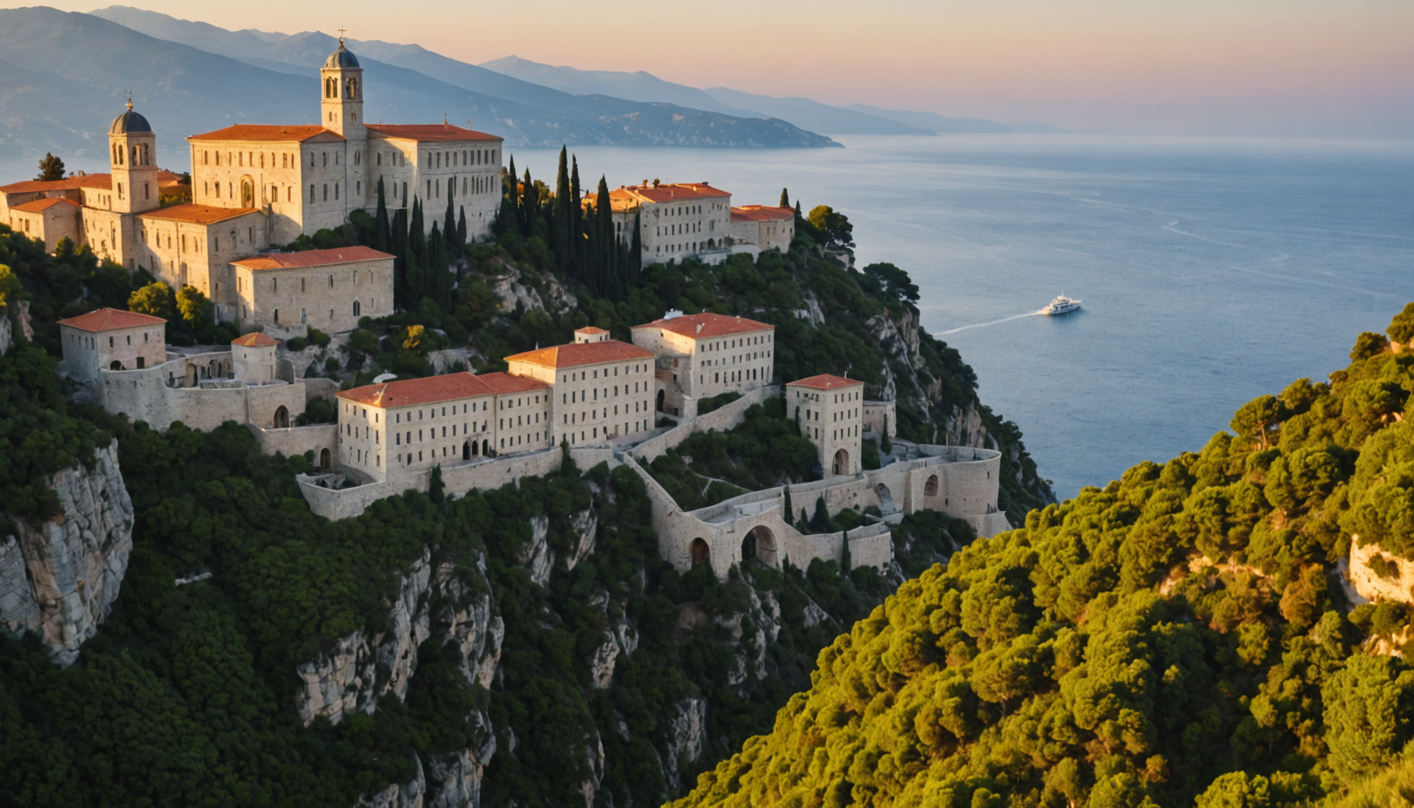 découvrez le mont athos, un lieu sacré de la tradition chrétienne orthodixe, où la spiritualité s'épanouit au sein de monastères historiques. réservé aux hommes, ce sanctuaire monastique offre une immersion unique dans la culture religieuse et un cadre naturel époustouflant.