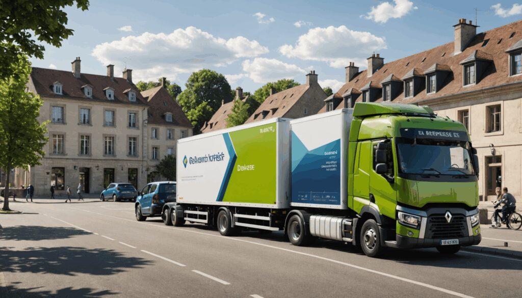 découvrez comment renault trucks renforce ses initiatives pour réduire l’empreinte carbone du transport de marchandises à bourg-en-bresse, en adoptant des solutions durables et innovantes.