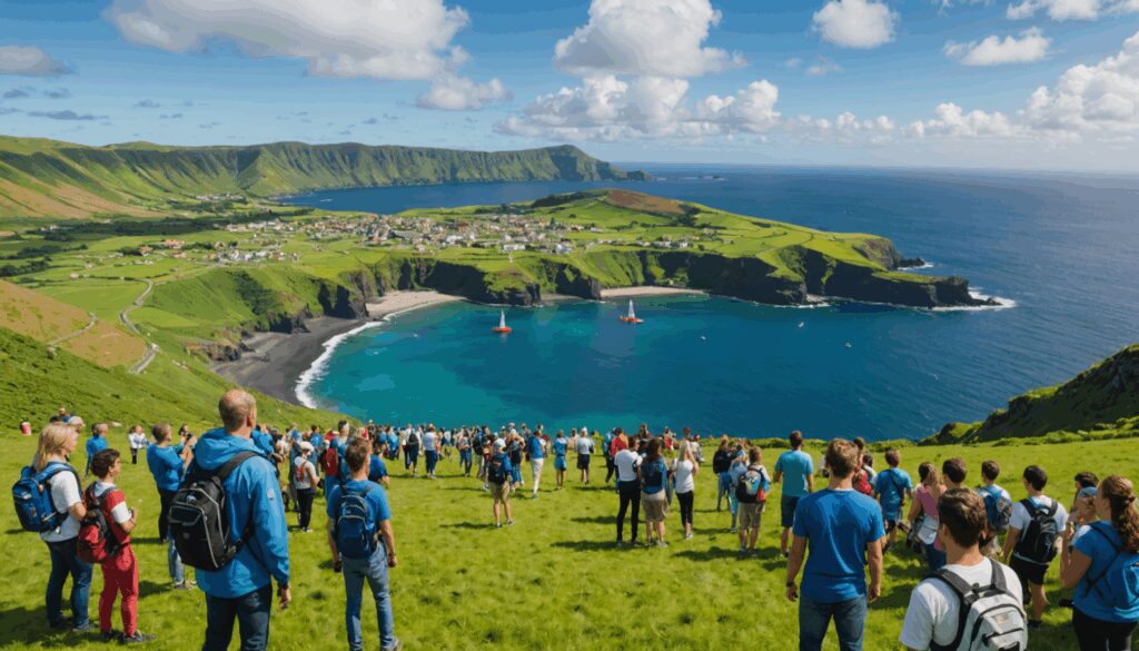 participez à l'initiative 'astronaute d'un jour' à santa maria, aux açores, et vivez une expérience unique au cœur de l'exploration spatiale. activités ludiques et éducatives pour tous les passionnés de l'espace !