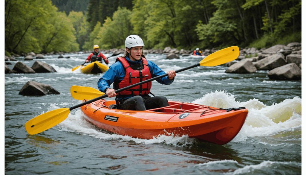 Stage Kayak Débutant : Apprendre Eau Vive
