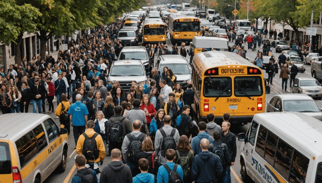 anticipez d'importantes perturbations ce lundi 6 octobre : grève impactant le transport scolaire, les navettes aéroport et les lignes régulières. consultez les prévisions et organisez vos déplacements.